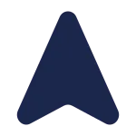 Map Arrow Up SVG Icon